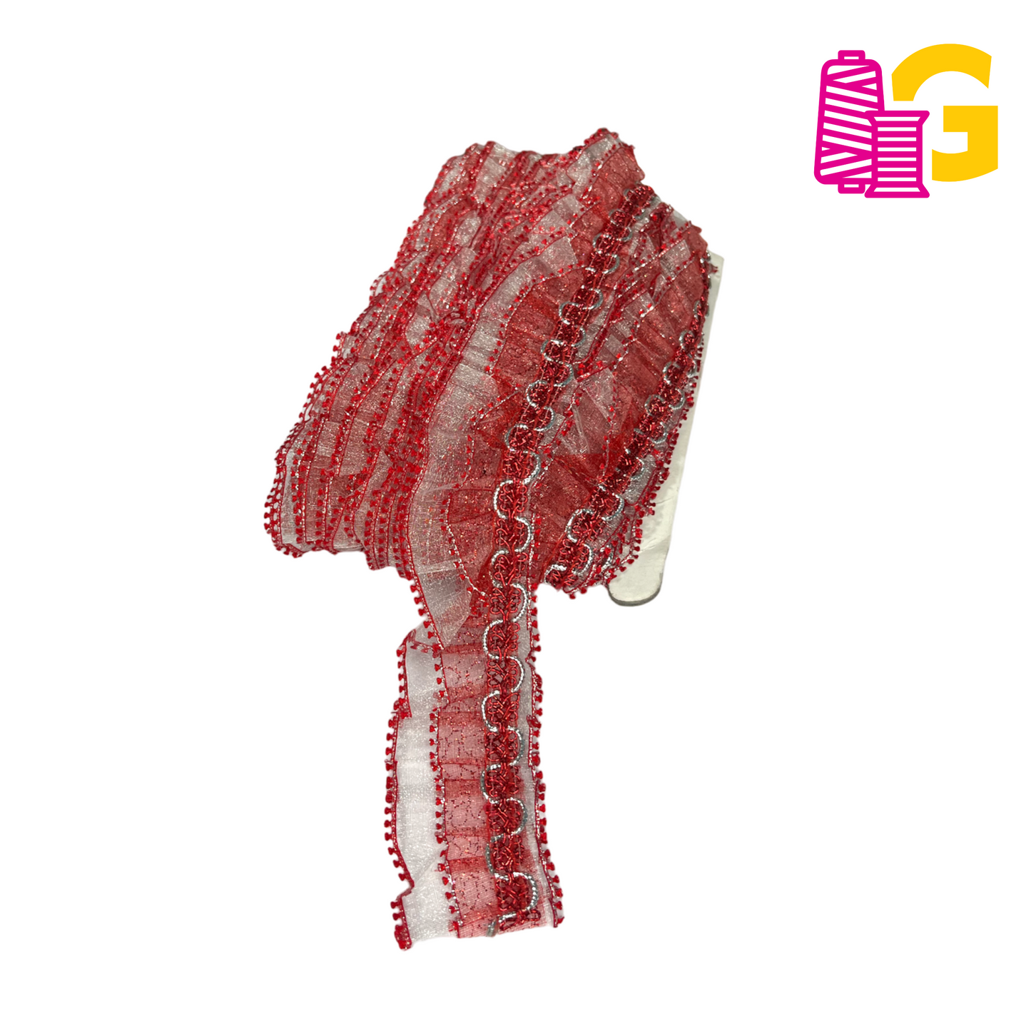 BLONDA CON GRECA ANCHA X METROS