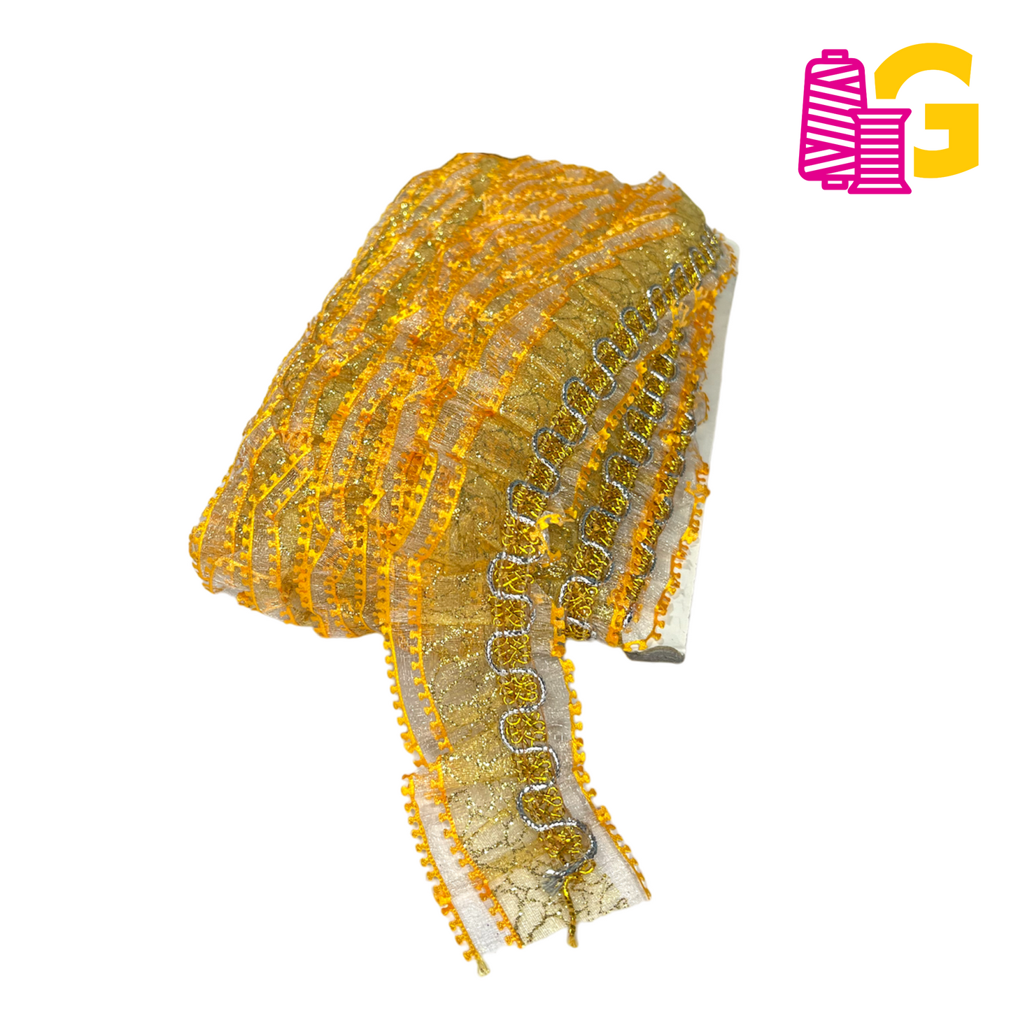 BLONDA CON GRECA ANCHA X METROS