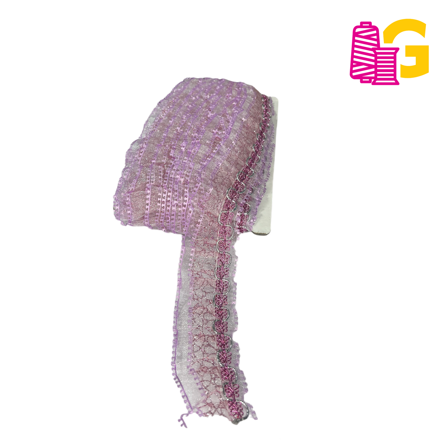 BLONDA CON GRECA ANCHA X METROS