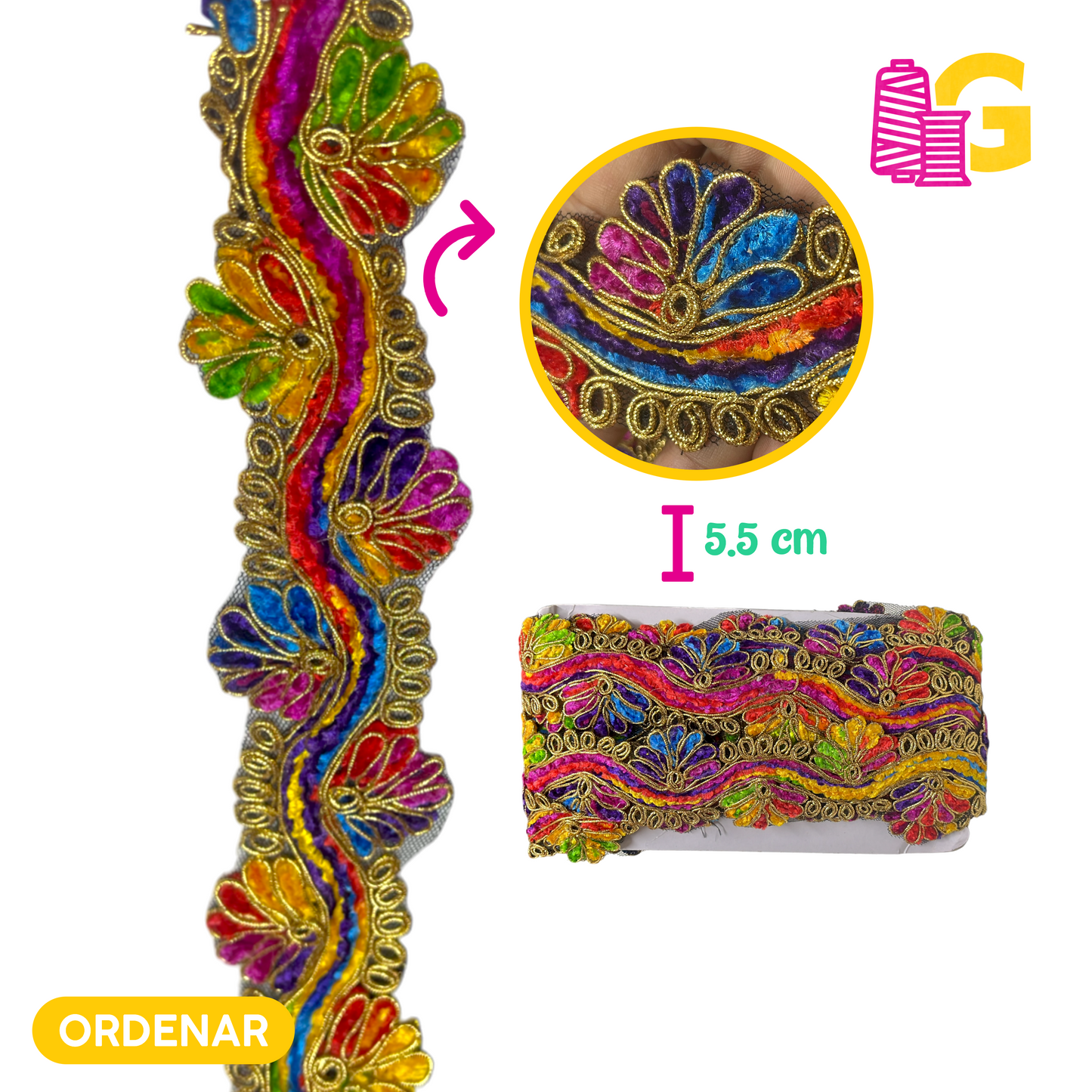 APLICACIÓN MULTICOLOR X METRO