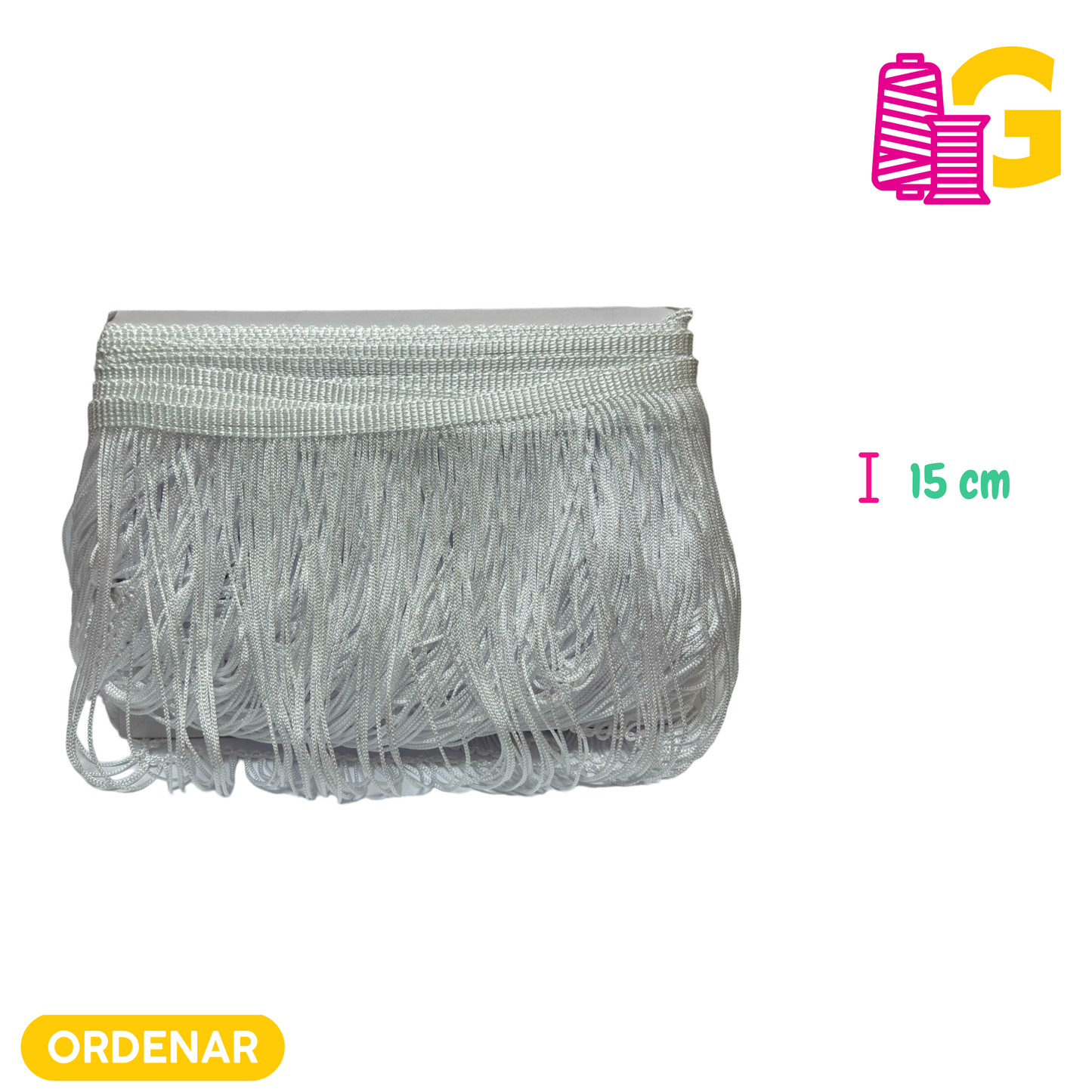 FLECO DE SEDA 15 CM X METRO
