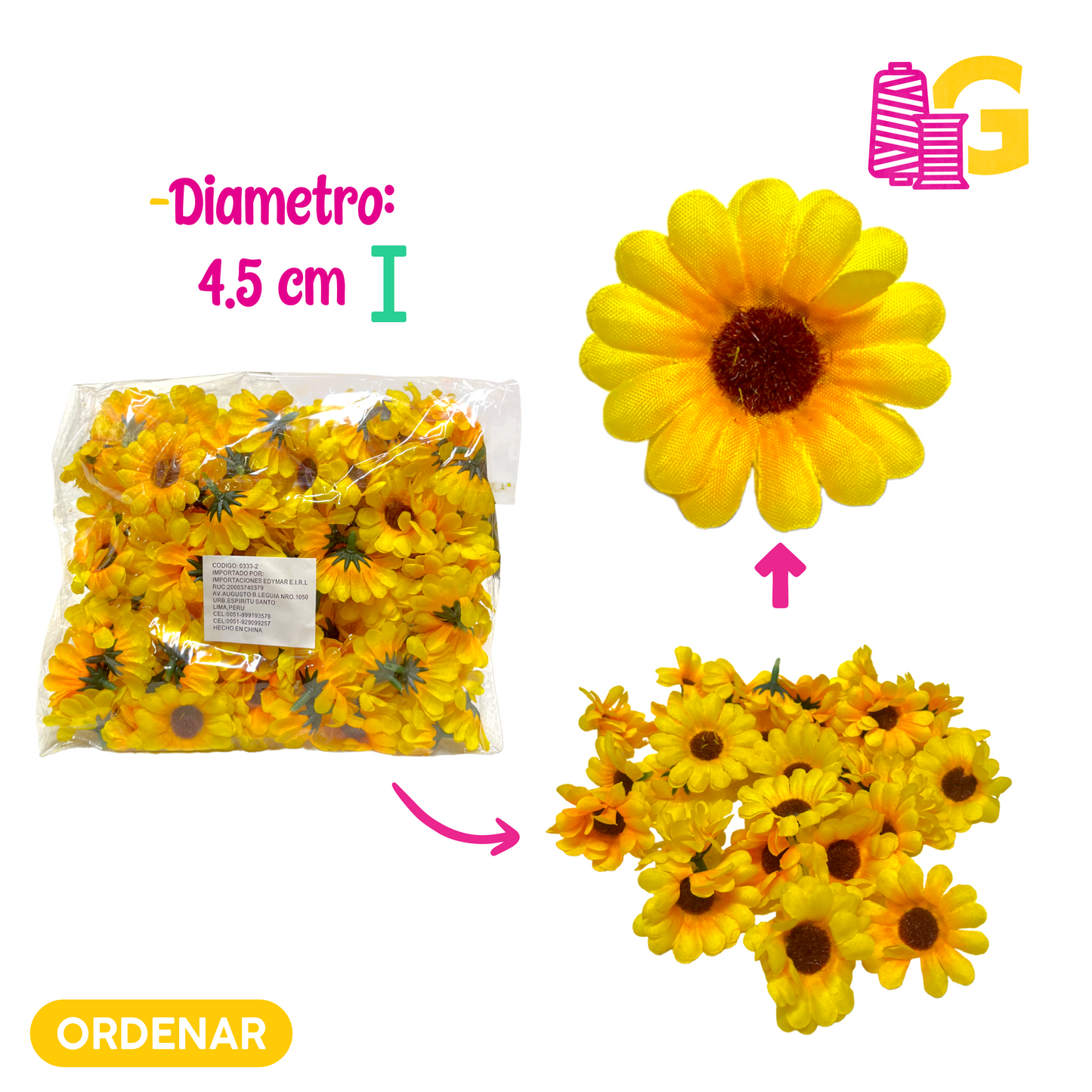 GIRASOLES X DOCENA