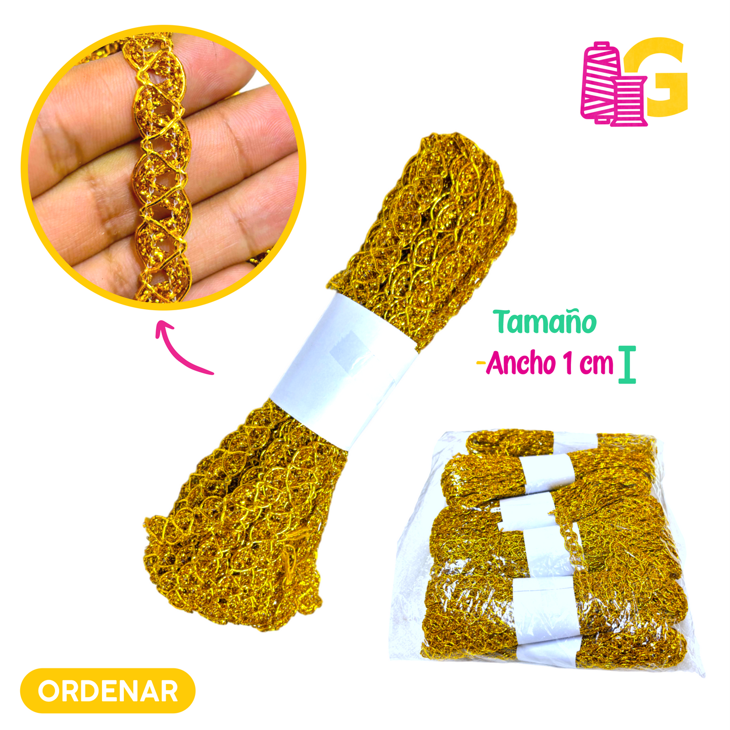 GRECA MALLA X PIEZA 10 YARDAS