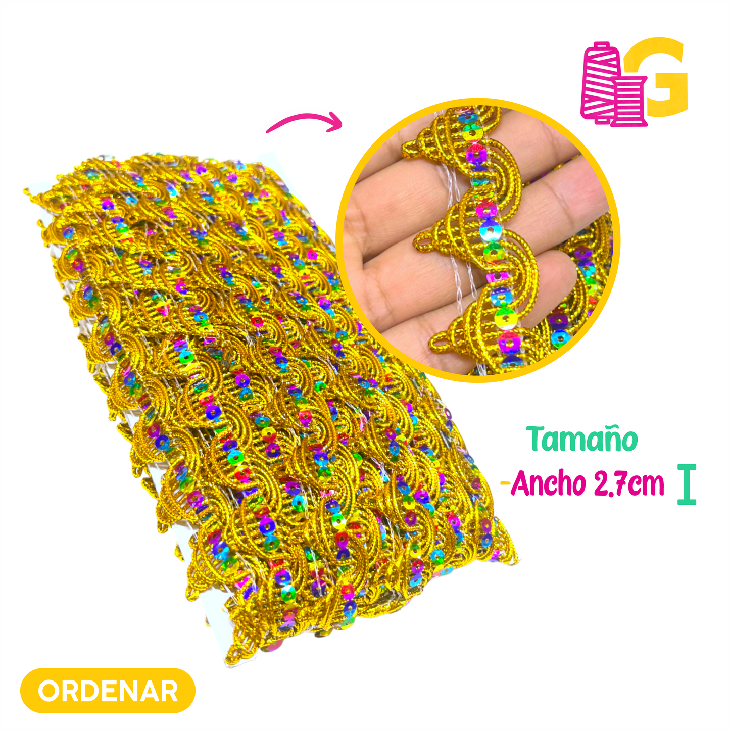 GRECA TROMPITO MULTICOLOR G.