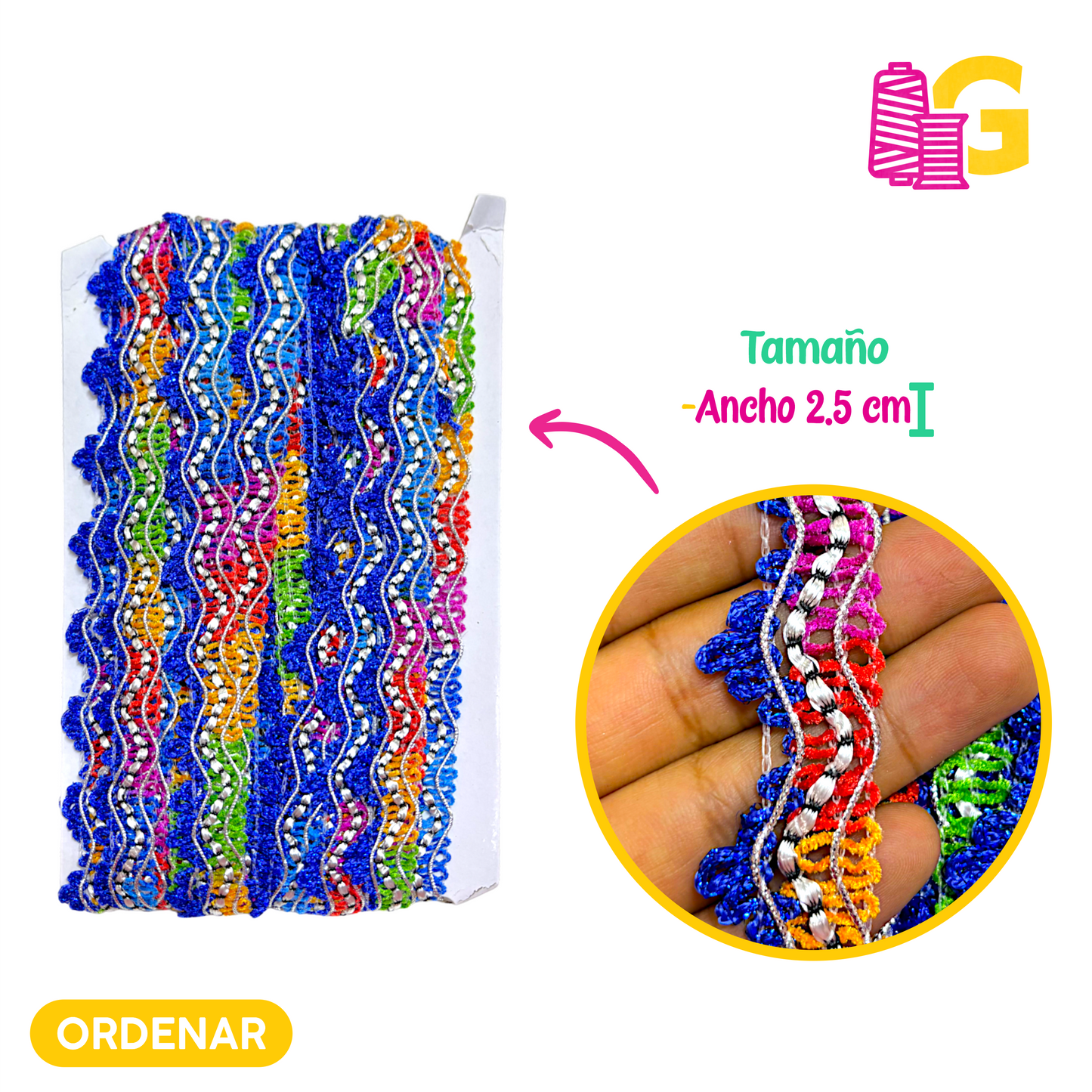 GRECA MULTICOLOR X METRO