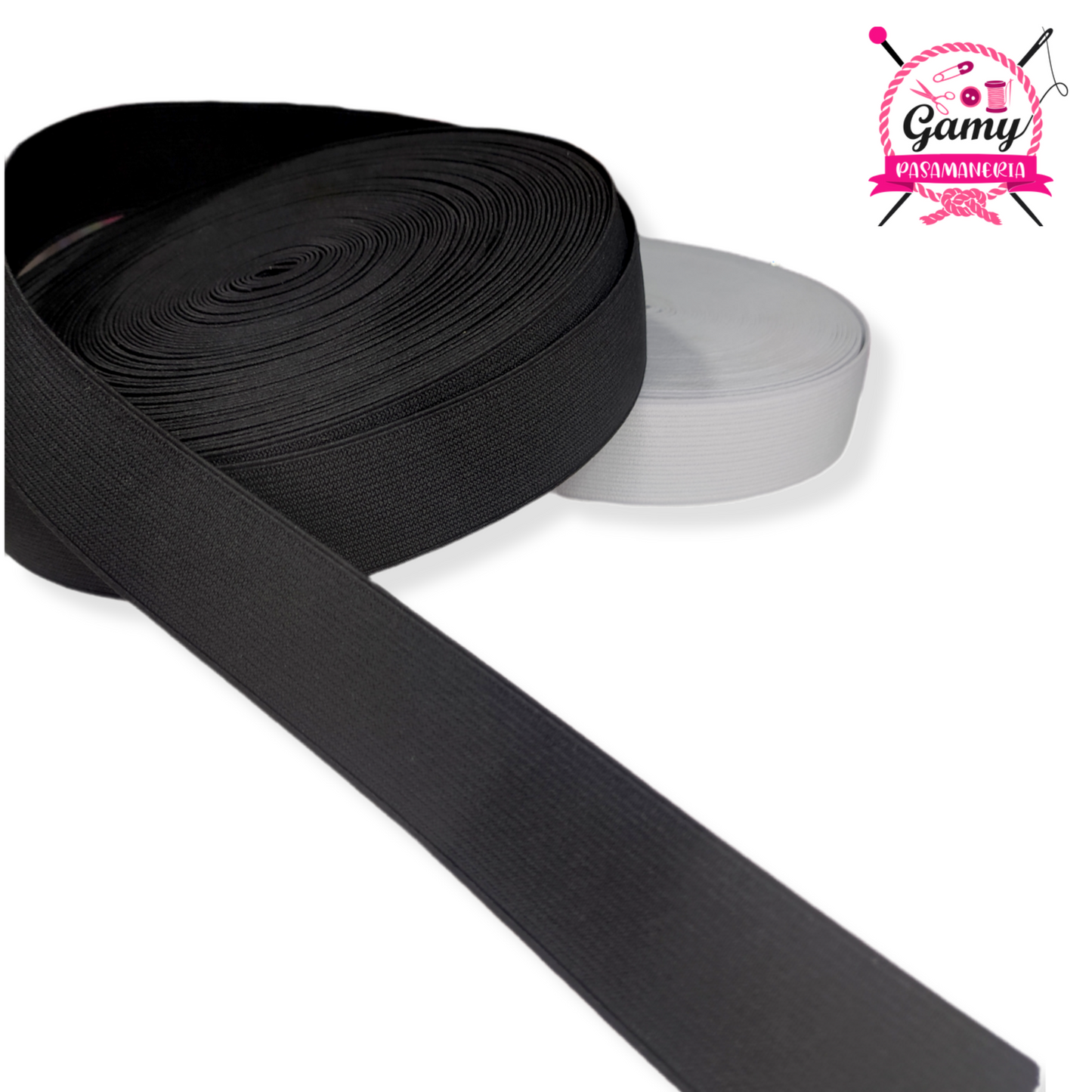 ELASTICO MERCERIZADO 3CM