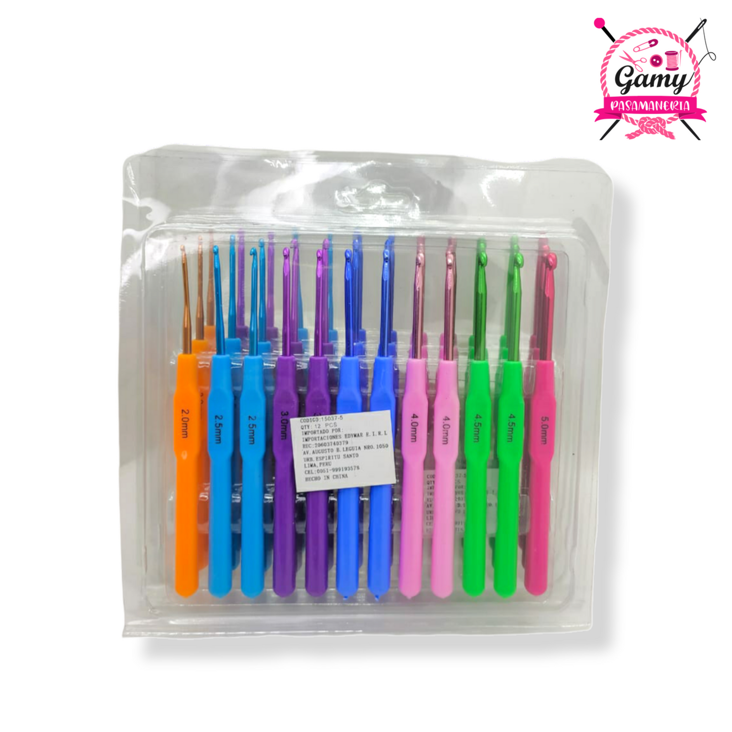 SET DE AGUJA CROCHET