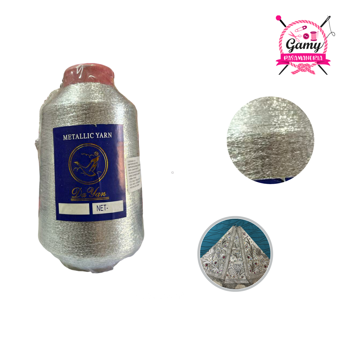 HILO DE ENTORCHAR METÁLICO