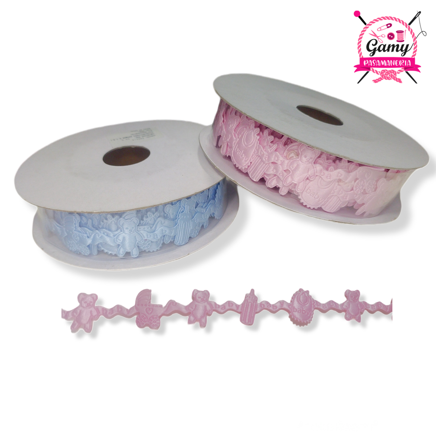 CINTA MULTIDISEÑO BABY SHOWER 2CM