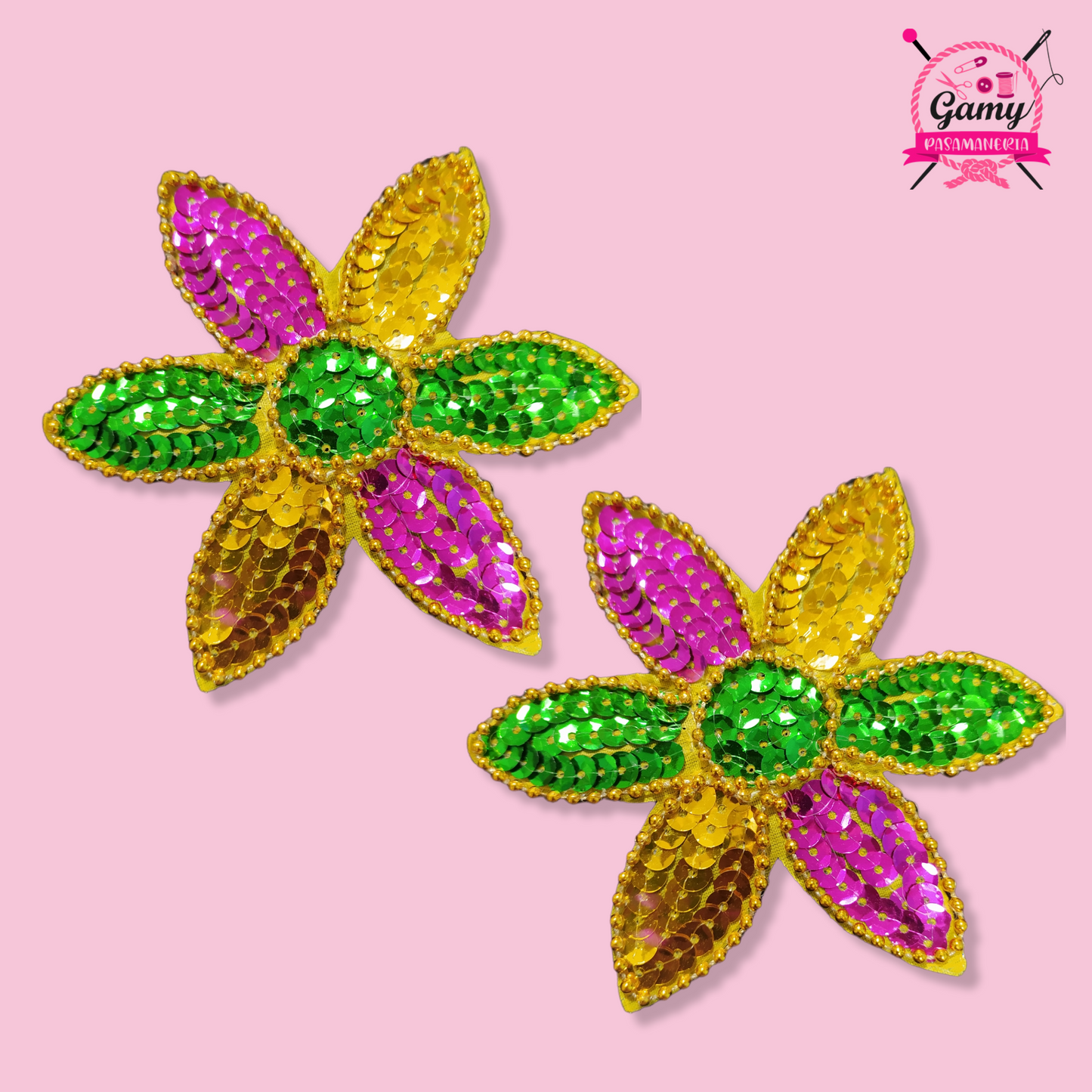 APLICACION FLOR MULTICOLOR