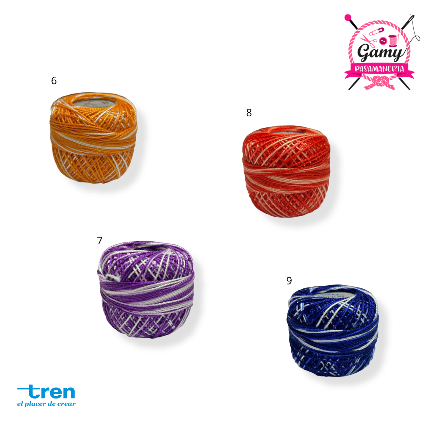 HILO PERLE MATIZADO "TREN"