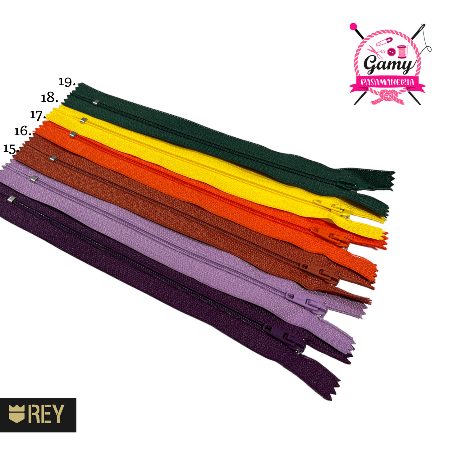 CIERRE NYLON SP40 Nº3 -18CM