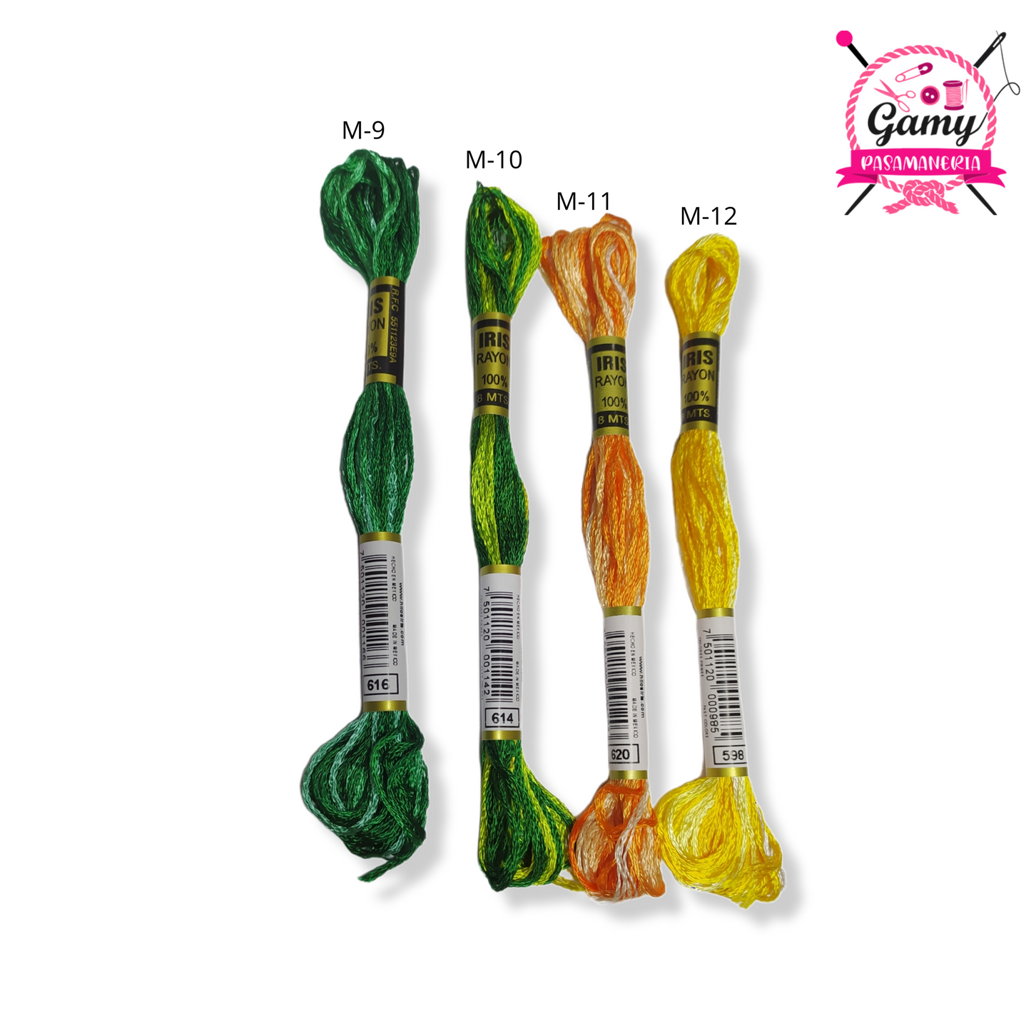 HILO PARA BORDAR RAYON MULTICOLOR