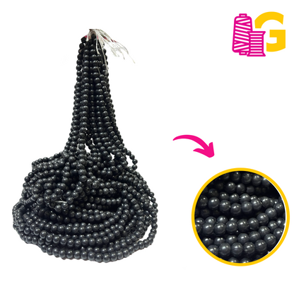 PERLA 6MM X BOLSA DE 12 COLLARES